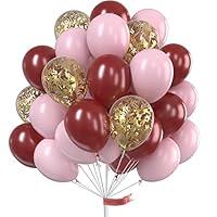Algopix Similar Product 5 - PartyWoo Pink Gold and Burgundy