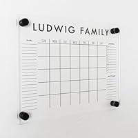 Algopix Similar Product 20 - Large Acrylic Calendar Dry Erase