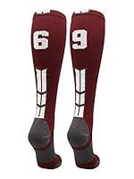 Algopix Similar Product 8 - Player Id Number Socks Over The Calf