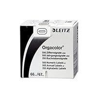 Algopix Similar Product 7 - Leitz Orgacolor 66001000 Number Sign