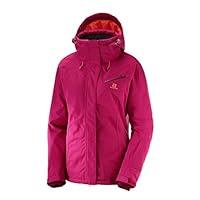 Algopix Similar Product 8 - Salomon Womens Fantasy JACKET  Cerise