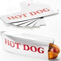 Algopix Similar Product 20 - Warming Foil Hot Dog Wrapper Sleeves