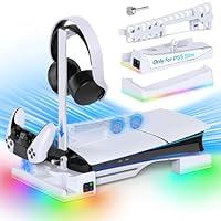 Algopix Similar Product 15 - RGB Horizontal Cooling Station Stand