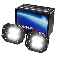 Algopix Similar Product 3 - iJDMTOY 2 Dually Flush Mount 24W CREE