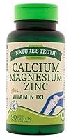 Algopix Similar Product 20 - Natures Truth Calcium Magnesium Zinc
