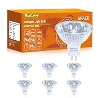 Algopix Similar Product 13 - RUCHA MR16 Halogen Buld 12V 35W