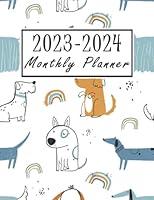 Algopix Similar Product 4 - 20232024 Monthly Weekly Planner Dogs