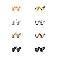 Algopix Similar Product 1 - JewelrieShop Stud Earrings Ball