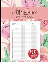 Algopix Similar Product 18 - Attendance Register Book attendance