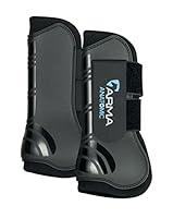 Algopix Similar Product 5 - Shires ARMA Tendon Boot (Black, Cob)