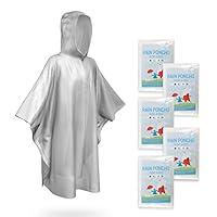 Algopix Similar Product 3 - SaphiRose Disposable Rain Ponchos