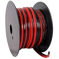 Algopix Similar Product 8 - Rockville R14GSBR50 RedBlk 14 Gauge