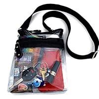 Algopix Similar Product 17 - Clear Crossbody Messenger Bag with