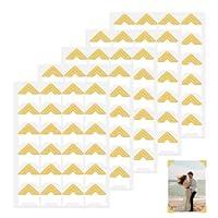 Algopix Similar Product 20 - 120 PCS Gold Photo Corners Self