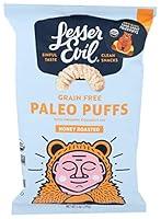 Algopix Similar Product 20 - Lesserevil Paleo Puffs Honey Roasted