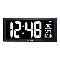 Algopix Similar Product 6 - AcuRite 76102M Oversized LED Clock with