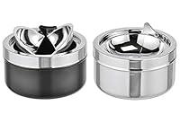 Algopix Similar Product 11 - HI Folding Ashtray, Silver