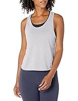 Algopix Similar Product 12 - Soffe Womens Dance Crop Tank, ash Small