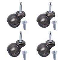 Algopix Similar Product 1 - Podoy Antique Casters Set of 4 Rolling