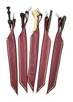 Algopix Similar Product 3 - 15 inch Designer Burgundy Red Leather