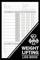 Algopix Similar Product 4 - Weight Lifting Log Book Simple Workout