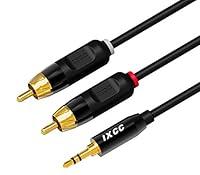 Algopix Similar Product 4 - Long RCA Cable iXCC 10ft Dual Shielded