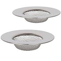 Algopix Similar Product 9 - 2 pack stainless steel drainage sieve