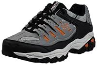 Algopix Similar Product 12 - Skechers Mens Afterburn Laceup