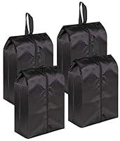 Algopix Similar Product 11 - MISSLO Portable Nylon Travel Shoe Bags