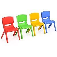 Algopix Similar Product 18 - Costzon Kids Chairs Stackable Plastic