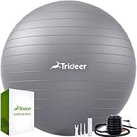 Algopix Similar Product 2 - Trideer Extra Thick Yoga Ball Exercise