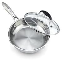 Algopix Similar Product 4 - AVACRAFT 1810 8 Inch Stainless Steel