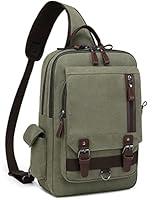 Algopix Similar Product 9 - mygreen Canvas Cross Body Messenger Bag