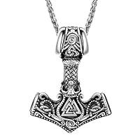 Algopix Similar Product 12 - Hoyazvet Viking Necklace for Men