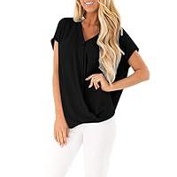 Algopix Similar Product 17 - Women Shirts for Work Short Sleeve