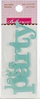 Algopix Similar Product 10 - Bella Blvd Acrylic Word Lets Party