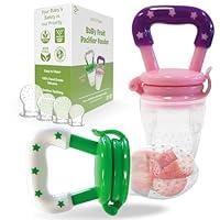 Algopix Similar Product 8 - Baby Fruit Feeder Teething Pacifier