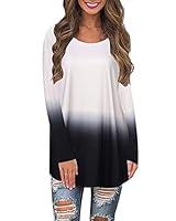 Algopix Similar Product 13 - SUNNYME Long Sleeve T Shirt Women Tie