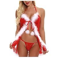 Algopix Similar Product 17 - Christmas Lingerie for Women Sexy Santa