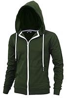 Algopix Similar Product 14 - DELIGHT Mens Fashion Fit FullZip