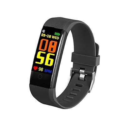 Fitpolo Smart Watch for Men Women,1.8 Touchscreen Fitness Tracker  Bluetooth Call Alexa SpO2 Heart Rate Monitor Sleep Calorie Step Counter  Waterproof