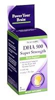 Algopix Similar Product 9 - Natrol Dha 500 Super Strength 30 Sgel