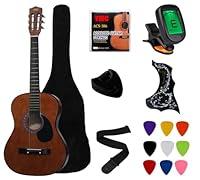 Algopix Similar Product 17 - YMC 38 Coffee Beginner Acoustic Guitar