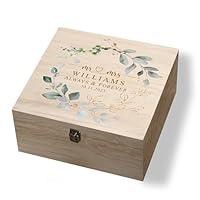 Algopix Similar Product 8 - Personalized Wedding Memory Box Custom