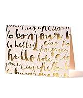Algopix Similar Product 17 - Elum Designs Letterpress Note Card Set