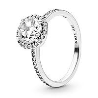 Algopix Similar Product 14 - PANDORA Jewelry Round Sparkle Halo
