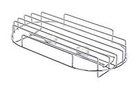 Algopix Similar Product 8 - WENKO Warmer Cali 365x19 cm in Silver
