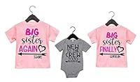 Algopix Similar Product 11 - Personalized Big Sister Again Big