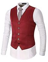 Algopix Similar Product 18 - AOYOG Mens Business Suit Vests