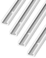 Algopix Similar Product 3 - QWORK Aluminum T Track 4 Pack 48 Inch